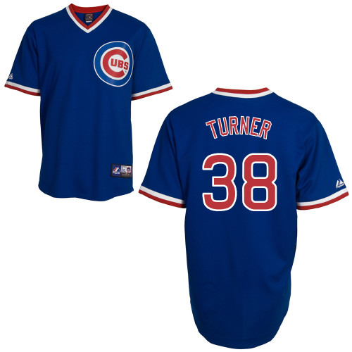 Jacob Turner #38 Youth Baseball Jersey-Chicago Cubs Authentic Alternate 2 Blue MLB Jersey